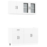 4 Piece Kitchen Cabinet Set Kalmar Engineered Wood