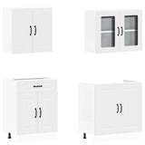 4 Piece Kitchen Cabinet Set Kalmar Engineered Wood