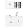 4 Piece Kitchen Cabinet Set Kalmar Engineered Wood