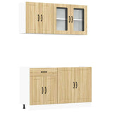 4 Piece Kitchen Cabinet Set Lucca Engineered Wood