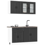 4 Piece Kitchen Cabinet Set Porto Engineered Wood