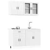 4 Piece Kitchen Cabinet Set Porto Engineered Wood