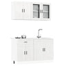 4 Piece Kitchen Cabinet Set Porto Engineered Wood