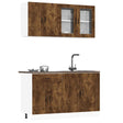 4 Piece Kitchen Cabinet Set Porto Engineered Wood