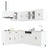 11 Piece Kitchen Cabinet Set Kalmar Engineered Wood