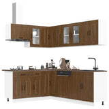 11 Piece Kitchen Cabinet Set Kalmar Engineered Wood