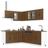 11 Piece Kitchen Cabinet Set Kalmar Engineered Wood