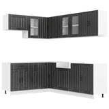 11 Piece Kitchen Cabinet Set Lucca Engineered Wood
