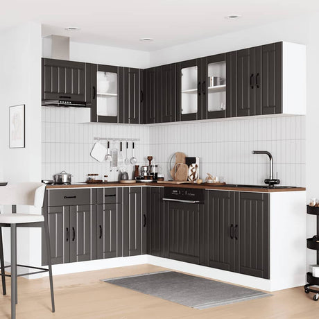 11 Piece Kitchen Cabinet Set Lucca Engineered Wood