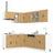 11 Piece Kitchen Cabinet Set Lucca Engineered Wood
