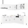 11 Piece Kitchen Cabinet Set Kalmar Engineered Wood