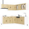 11 Piece Kitchen Cabinet Set Kalmar Engineered Wood
