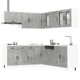 11 Piece Kitchen Cabinet Set Kalmar Engineered Wood
