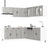 11 Piece Kitchen Cabinet Set Kalmar Engineered Wood