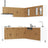 11 Piece Kitchen Cabinet Set Kalmar Engineered Wood