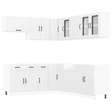 11 Piece Kitchen Cabinet Set Lucca Engineered Wood