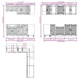 11 Piece Kitchen Cabinet Set Lucca Engineered Wood