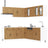 11 Piece Kitchen Cabinet Set Lucca Engineered Wood