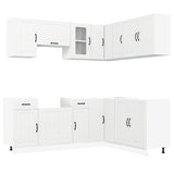 11 Piece Kitchen Cabinet Set Kalmar Engineered Wood