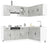 11 Piece Kitchen Cabinet Set Kalmar Engineered Wood