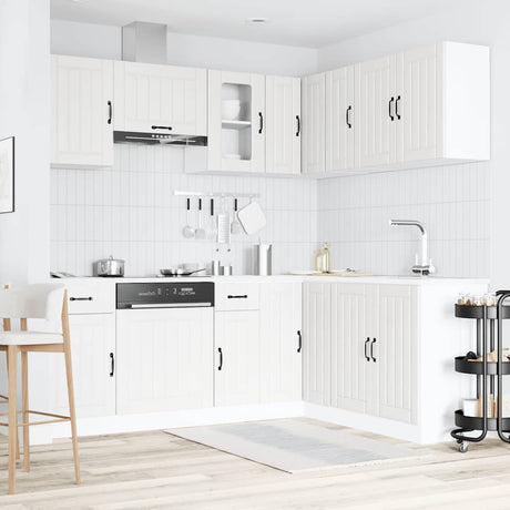 11 Piece Kitchen Cabinet Set Engineered Wood