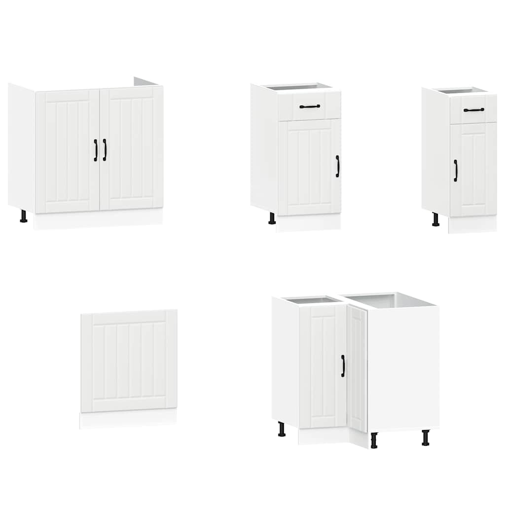 11 Piece Kitchen Cabinet Set Engineered Wood
