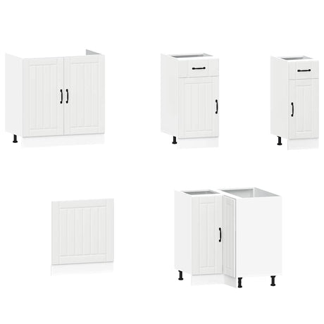 11 Piece Kitchen Cabinet Set Engineered Wood