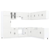 14 Piece Kitchen Cabinet Set Lucca Engineered Wood