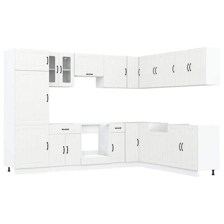 14 Piece Kitchen Cabinet Set Lucca Engineered Wood