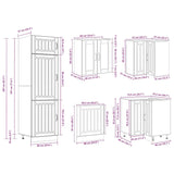 14 Piece Kitchen Cabinet Set Lucca Engineered Wood