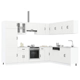 14 Piece Kitchen Cabinet Set Lucca Engineered Wood
