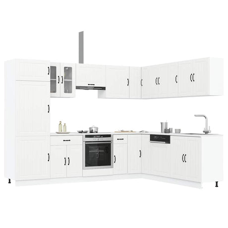 14 Piece Kitchen Cabinet Set Lucca Engineered Wood