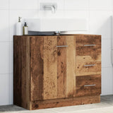 Sink Cabinet 63X30X54 Cm Engineered Wood