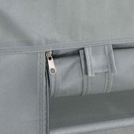Shoe Cabinet Grey 60.5X30X97 Cm Non-Woven Fabric