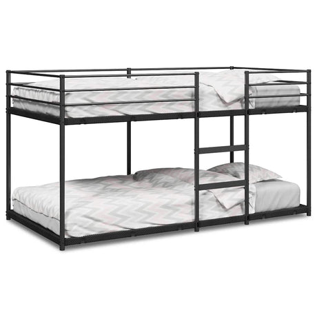 Bunk Bed Without Mattress Black Steel