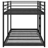 Bunk Bed Without Mattress Black Steel