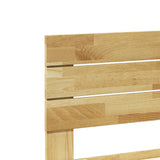Bed Frame With Headboard Without Mattress Solid Wood Oak