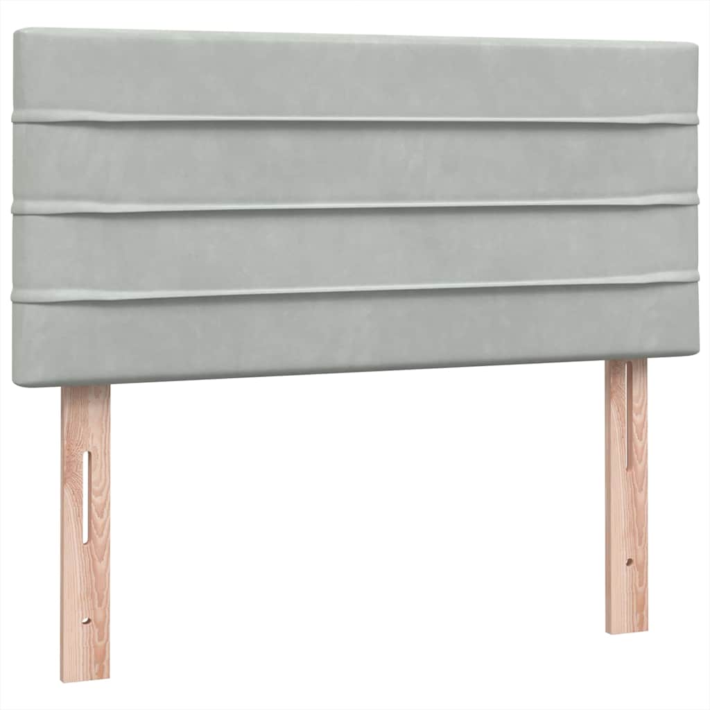 Box Spring Bed With Mattress Velvet
