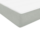 Box Spring Bed With Mattress Velvet