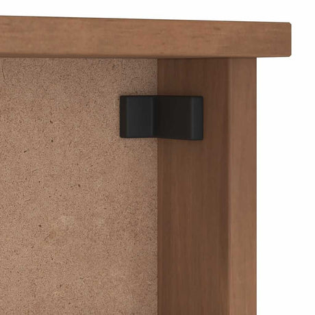 Wall-Mounted Coat Rack Sandnes 45X12X35 Cm Solid Wood Pine