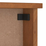 Wall-Mounted Coat Rack Sandnes 87X12X35 Cm Solid Wood Pine