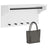 Wall-Mounted Coat Rack Sandnes 87X30X42 Cm Solid Wood Pine