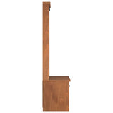 Hall Tree Sandens 87X40X159.5Cm Solid Wood Pine