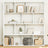 Book Cabinet 132X29X Engineered Wood