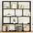 Book Cabinet 132X29X Engineered Wood