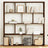 Book Cabinet 132X29X Engineered Wood