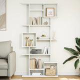 Room Divider Bookcase 92X29X Engineered Wood