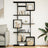 Room Divider Bookcase 92X29X Engineered Wood