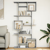 Room Divider Bookcase 92X29X Engineered Wood