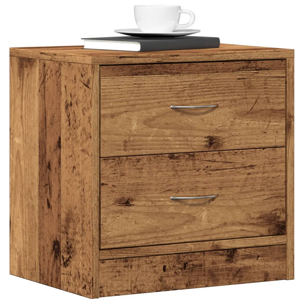 Bedside Cabinet 40X30X40 Cm Engineered Wood